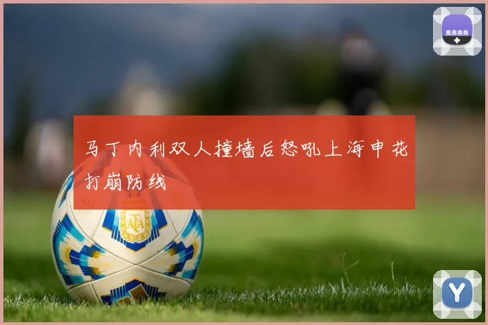 马丁内利双人撞墙后怒吼上海申花打崩防线